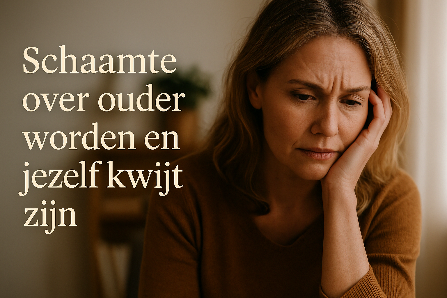 schaamte over ouder worden