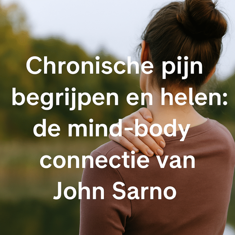 Chronische pijn begrijpen en helen